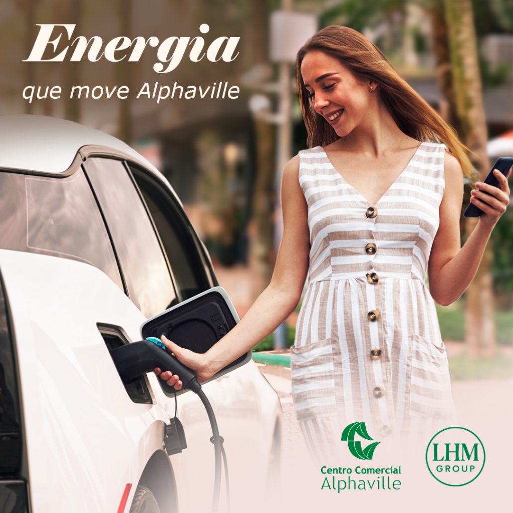 Energia que move Alphaville. Sustentável, moderna e conectada ao futuro.