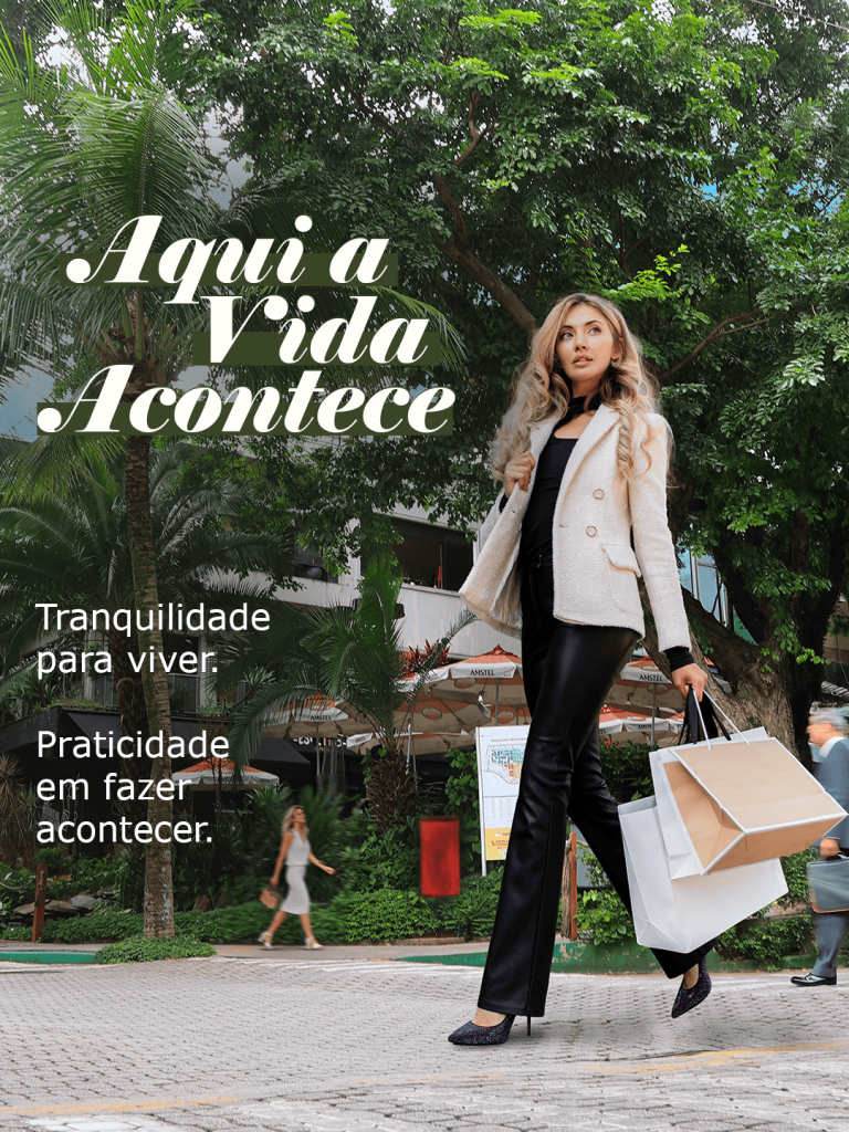 Aqui a vida acontece: tranquilidade para viver, praticidade para empreender no CCA