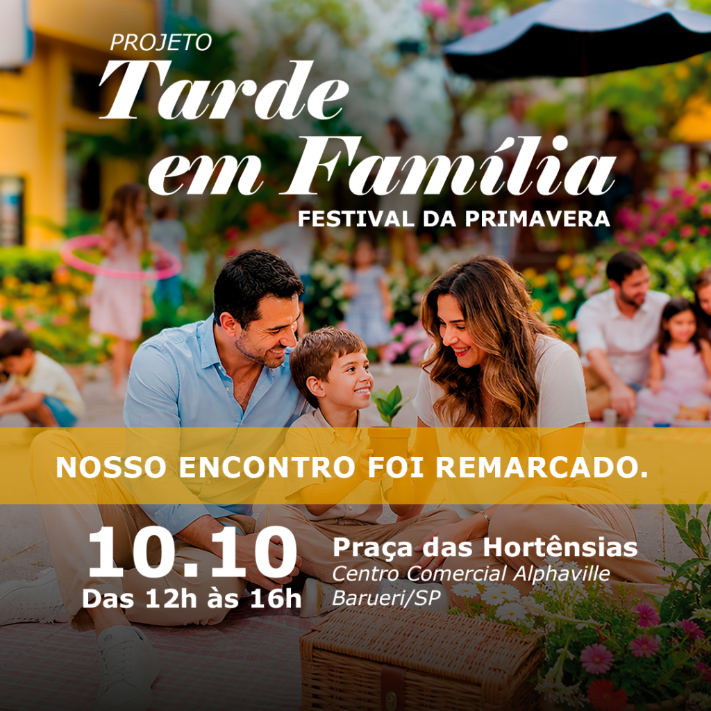 Festival de Primavera em Alphaville: uma tarde especial para toda a família